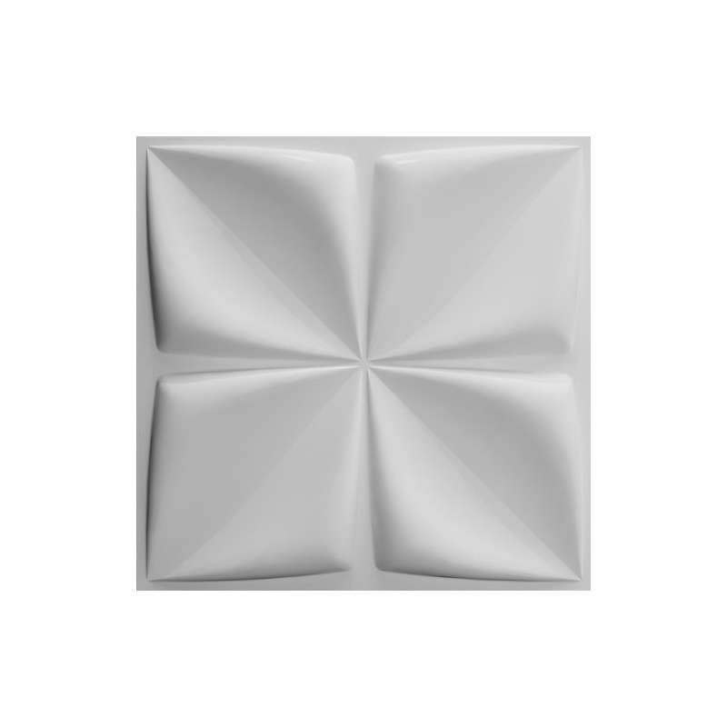 Panel 3D Mod. Aryl 50x50cm blanco....