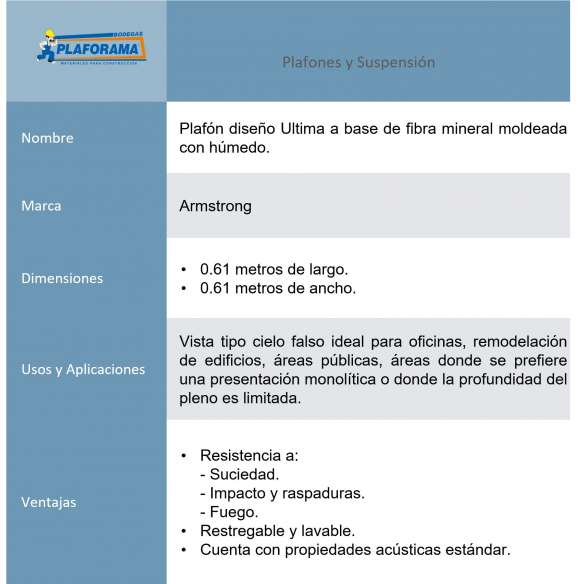 plafon-ultima-1911-armstrong-61cm-x-61cm