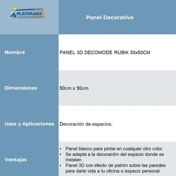 panel-decorativo-3d-modelo-rubik-50cm-x-50cm