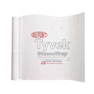 Membrana Impermeable Stuccowrap Tyvek 1.5m x 61m. Presentación rollo