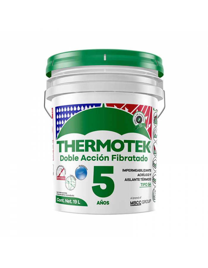 THERMOTEK DOBLE ACCIÓN 5 AÑOS CUBETA... THERMOTEK DOBLE ACCIÓN 5 AÑOS CUBETA...