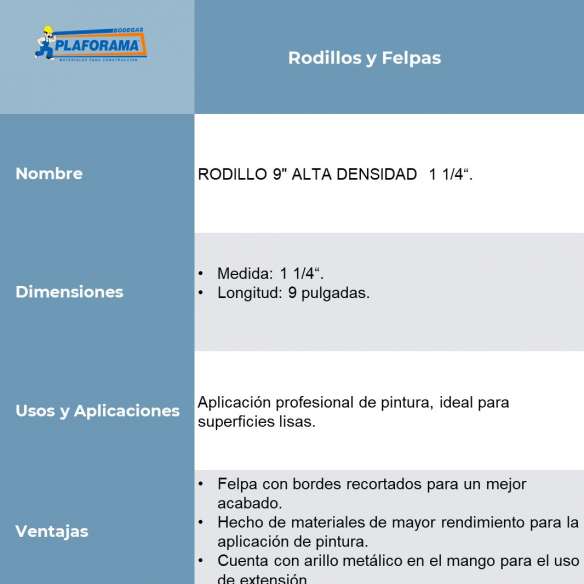 rodillo-pintura-uso-profesional-alta-densidad-9-pulgadas-byp-rpr49