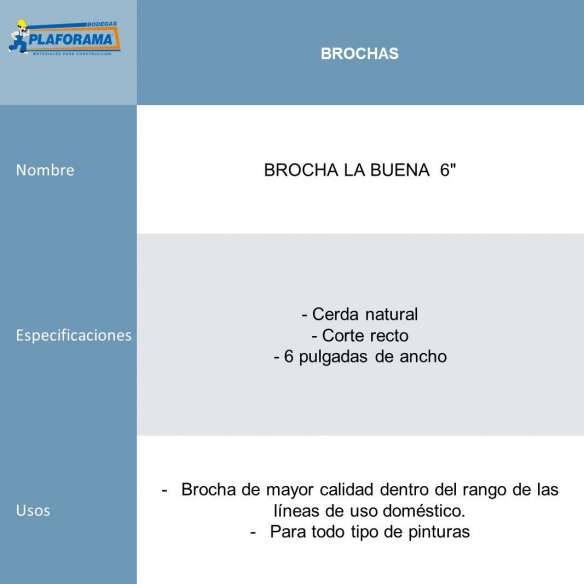 brocha-la-buena-6-pulgadas-byp-bbu60