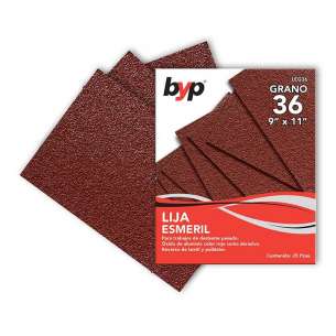 Lija esmeril 9" x 11" grano...