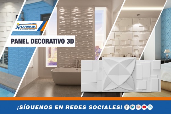 PRODUCTO PANEL DECORATIVO 3D