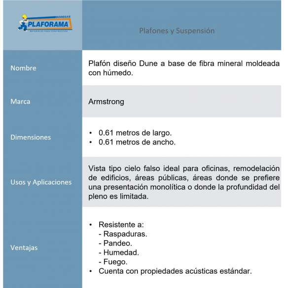 plafon-dune-humiguard-1774-armstrong-61cm-x-61cm