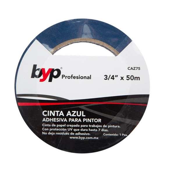 cinta-azul-3/4-pulgada-x-50-metros-byp-modelo-caz75 cinta-azul-3/4-pulgada-x-50-metros-byp-modelo-caz75