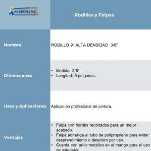 rodillo-pintura-uso-domestico-9-pulgadas-byp-rpr19 2