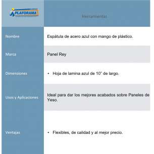 Espatula Panel Rey 506452... 2