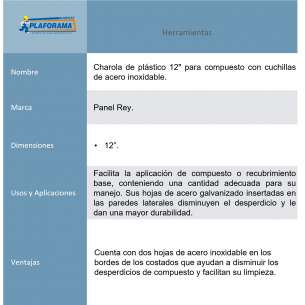 Charola Panel Rey 506458... 2