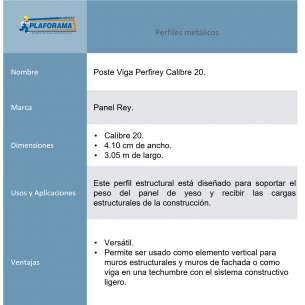 Poste Viga Perfirey Calibre... 2