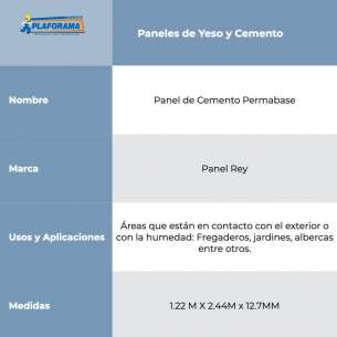 Panel de Cemento PermaBase... 2